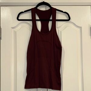 Lululemon Burgundy Tank Top